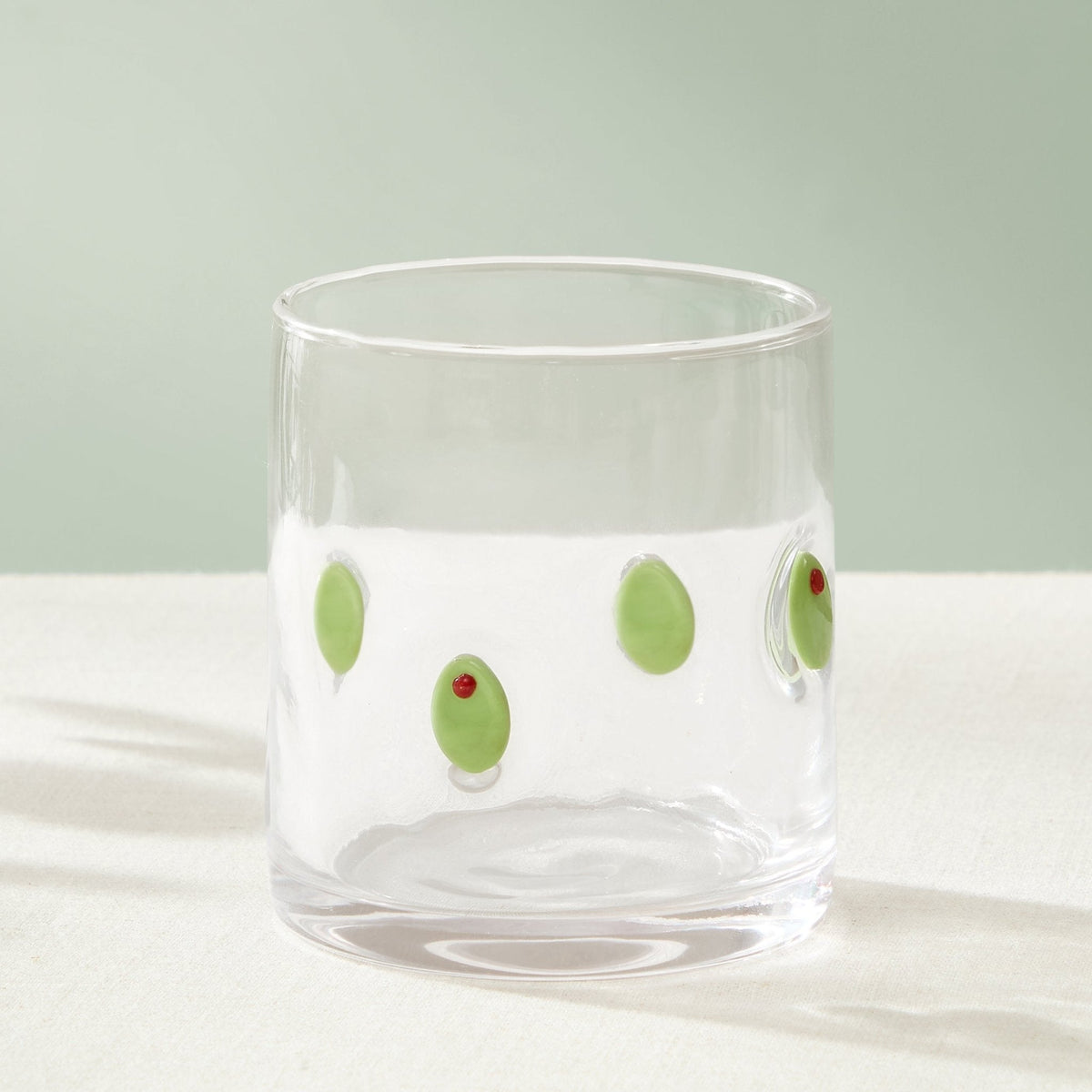 Fruity Glass Tumblers - Set of 4 - Clear