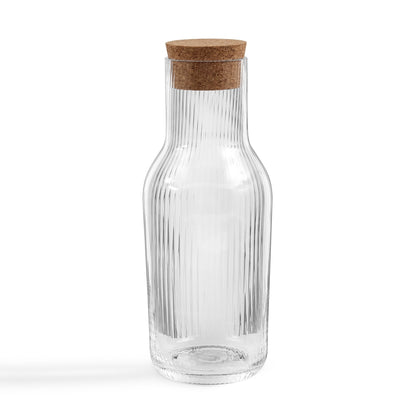 Gatsby Ripple Glass 1L Carafe - Clear