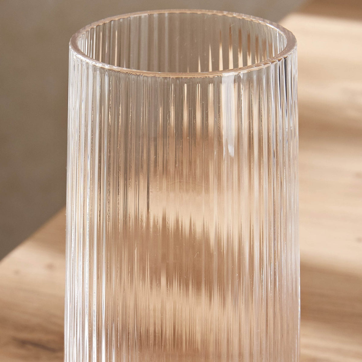 Gatsby Set of 4 Ripple Glass Highballs - Clear