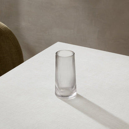 Gatsby Set of 4 Ripple Glass Highballs - Smoked